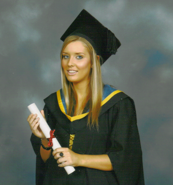Elaine Stapleton recently graduated with a Bachelor of Education from